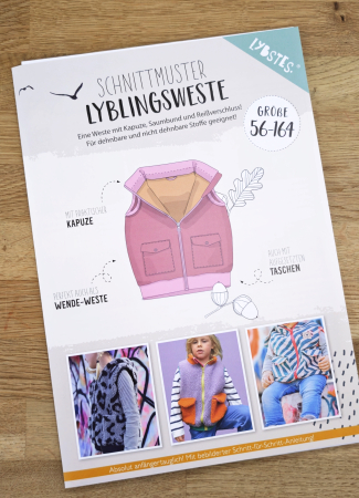 Lybstes - Papierschnittmuster - Lieblingsweste